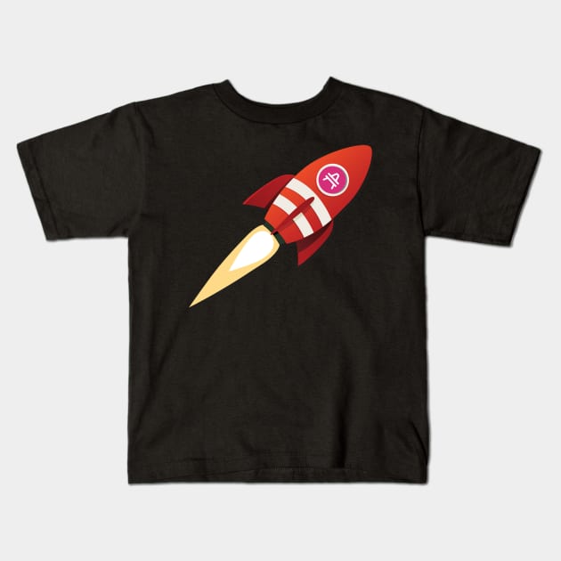 To Infinity!!! Kids T-Shirt by AMP CryptoKitty